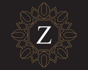 Z Monogram Vintage Classic Letter Logo for Luxury  Business