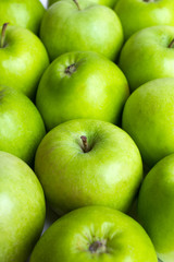 fresh green apples