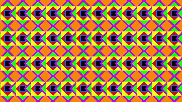 abstract background, motion colorful squares, loop