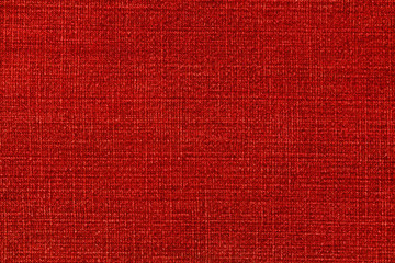 Red rough fabric background