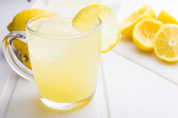 Water and lemon