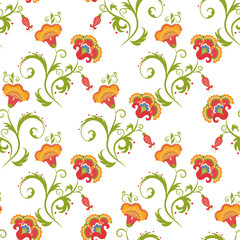 Traditional Asian seamless vector pattern