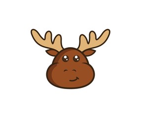 Fototapeta na wymiar Reindeer logo