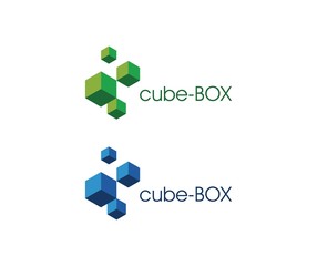 Fototapeta premium Cube logo