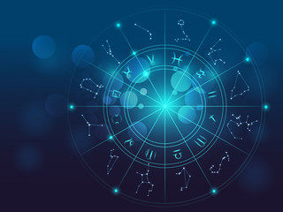 Astrology and alchemy sign background vector illustration