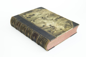 Obraz premium Old ancient book with isolated background