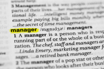 Detail of the English word 