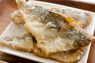 アジの竜田揚げ