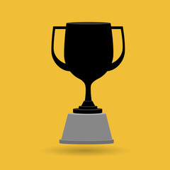 trophy icon  design 