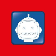robot icon design 