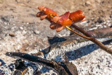 Grilled sausage