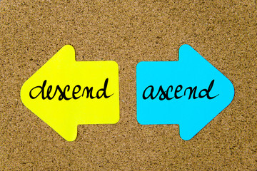 Message Descend versus Ascend