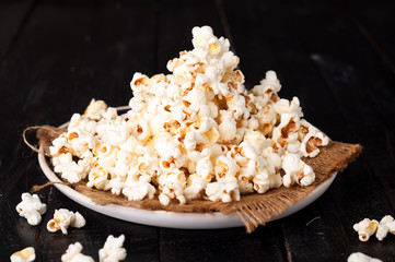 bowl of popcorn