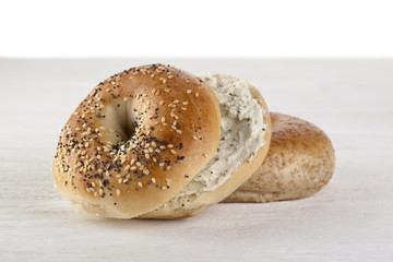 bread with herb butter