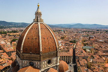 Fototapeta na wymiar Renaissance cathedral Santa Maria del Fiore in Florence