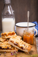 pie with milk