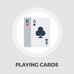 Playing Cards Flat Icon