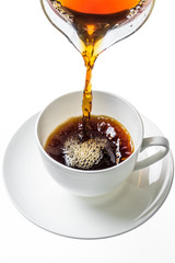 ごく普通の美味しいコーヒー Common hot coffee