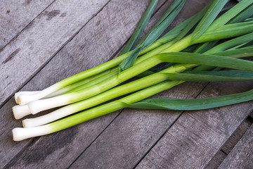 garlic, fresh, green, vegetable, eating, tree