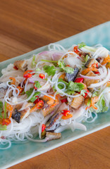 Spicy Vermicelli food Thailand