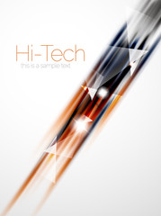 Shiny straight lines abstract background