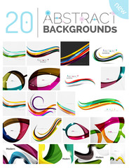 Set of smooth elegant identity waves