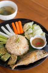 Fish curry rice VEGETABLES