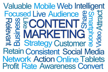 Content Marketing Word Cloud