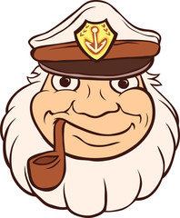 Vector Color Captain Portrait