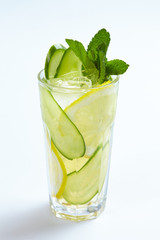 summer lemonade isolated