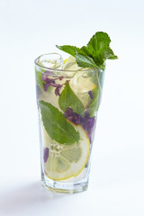 summer lemonade isolated