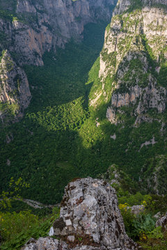 Vikos gorge in Zagoria, Greece