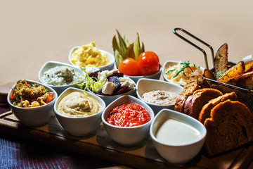 Sauce assortment