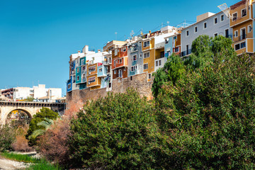 Obraz premium Villajoyosa town. Costa Blanca, Spain