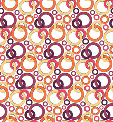 A seamless repeating pattern simulating the chain links.Vector