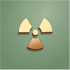 Ikona vintage z szumem i cieniem © vempireart