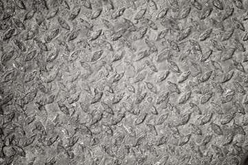 The damage metal diamond plate