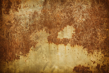 old metal iron rust background and texture