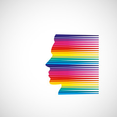 profil coloré © M.studio