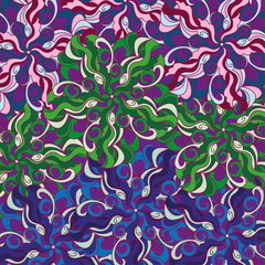 Mandala painting, abstract flower, illustration, pattern. Islamic, Arabic, Indian. Vintage pattern handmade decorative ornament. Royal vector design element