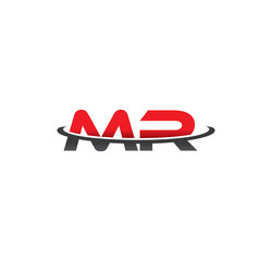 mr alphabet with swoosh grey and red