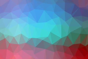 colorful abstract background of triangles low poly