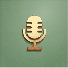 Ikona vintage z szumem i cieniem © vempireart