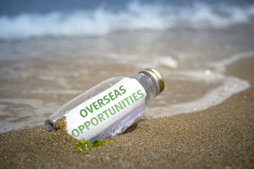 overseas opportunities list in a bottle