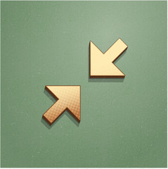 Ikona vintage z szumem i cieniem © vempireart