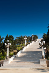 A big stair in the city