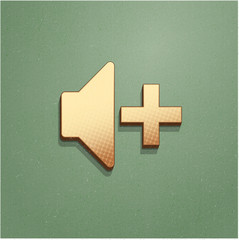 Ikona vintage z szumem i cieniem © vempireart