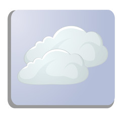 meteorology icon isolated on white