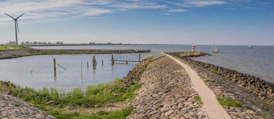 Coastline of the IJsselmeer near Medemblik