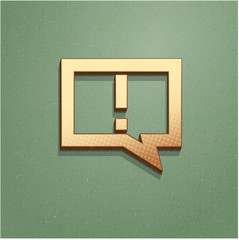 Ikona vintage z szumem i cieniem © vempireart